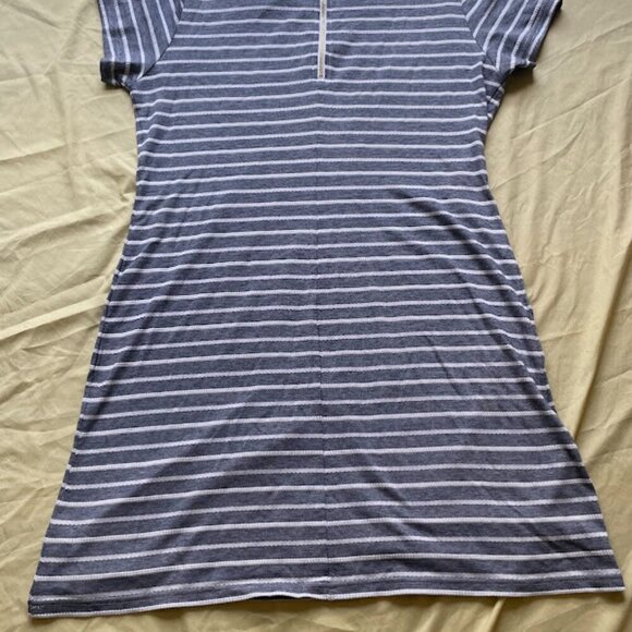 Sail to Sable | Navy & White Striped Shift Dress | Size XL | Used - Picture 2 of 3